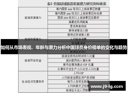 如何从市场表现、年龄与潜力分析中国球员身价榜单的变化与趋势